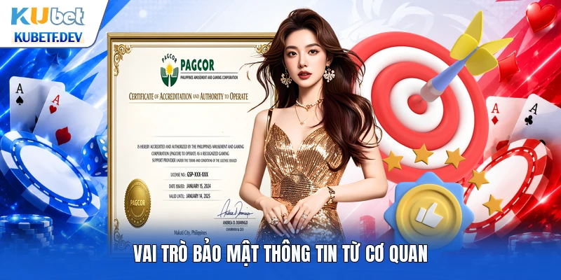 Vai trò bảo mật thông tin từ cơ quan